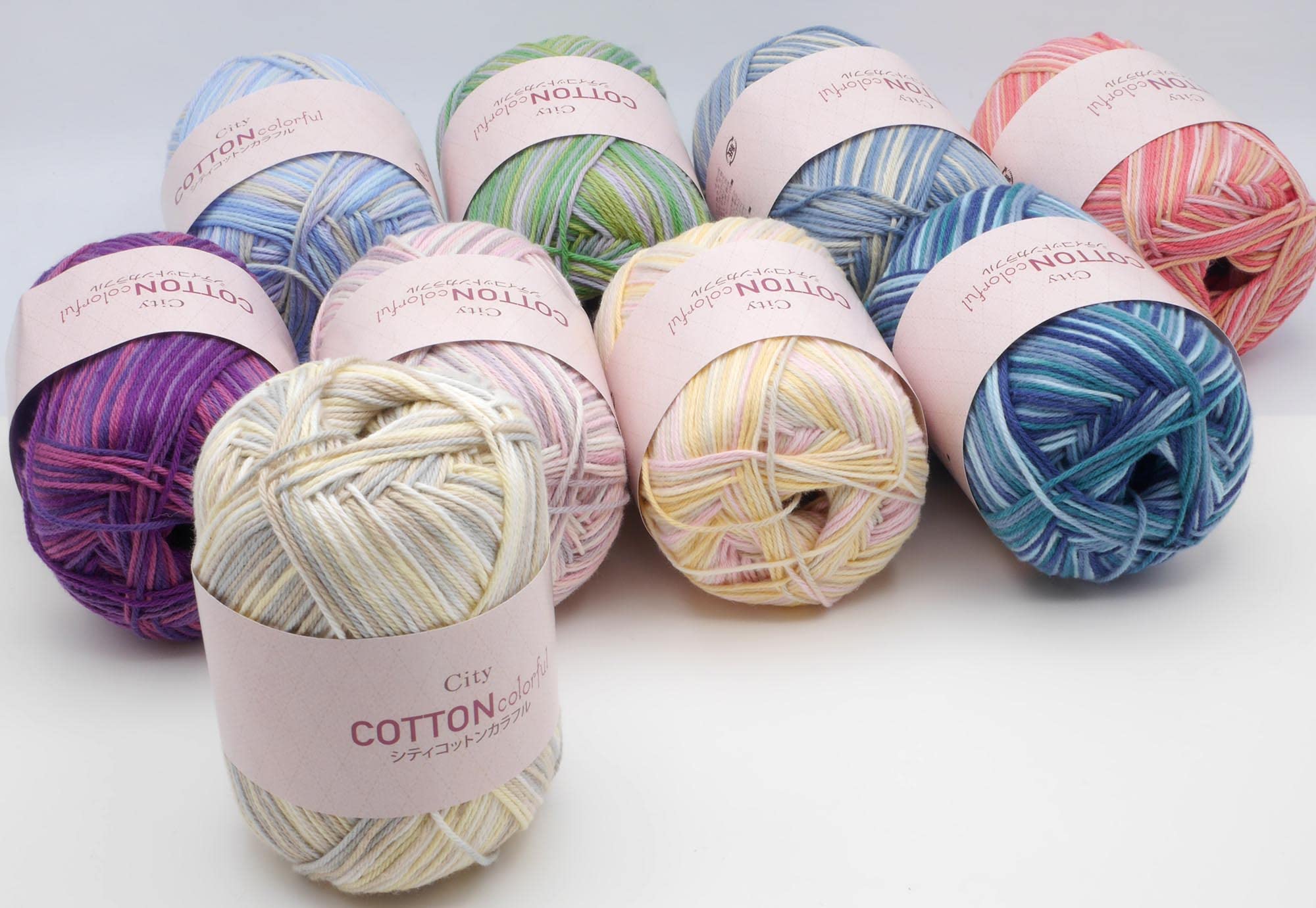 SCYarn 多色糸セット 在庫処分 40セット Amazon | 元廣(Motohiro) SKI YARN(スキー毛糸) シティコットン